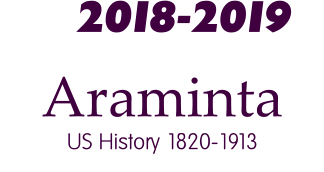 2018-2019  AramintaUS History 1820-1913